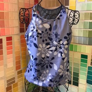 Athletic Works lavender flower tank top